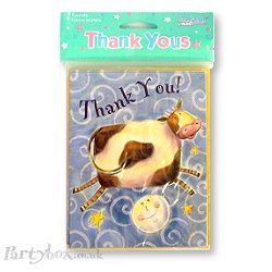 Baby rhymes - thank you - pack of 8
