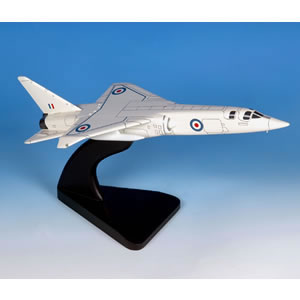 An accurate Bravo Delta scale model of the BAC TSR 2. The aircraft was designed asBritains supersoni