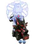 BaDaman Electronic Direct Hit Battle - Chrome Zephyr DHB