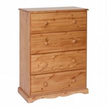 Unbranded Badger Chest 4 Deep Drawers