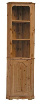 BADGER PINE CORNER CUPBOARD