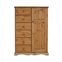 Unbranded Badger Tall Chest 6 Drawer