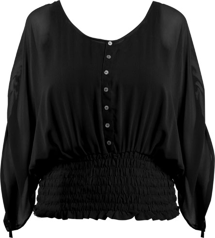 Unbranded Bahia chiffon blouse