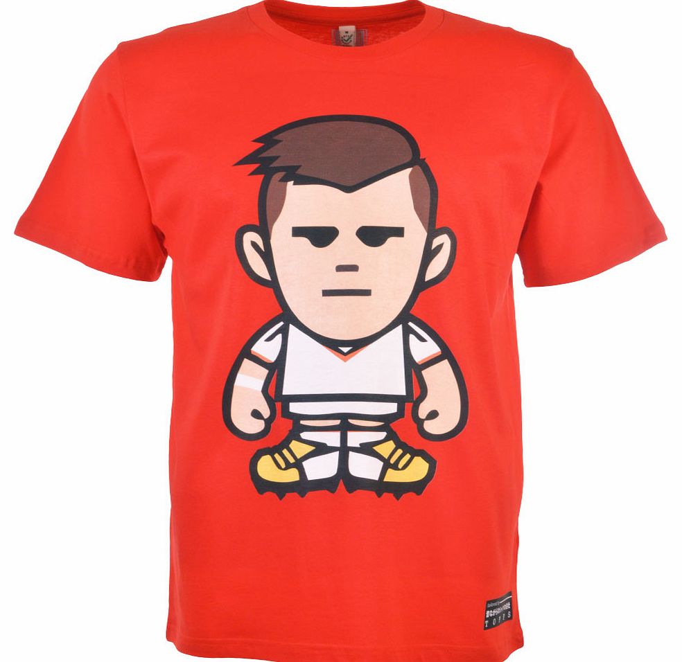 Bale T-Shirt RedAs part of our new 9T Minutes range, this T-shirt features the best of The Beautiful Game from the past and present with a Japanese vinyl toy twist.