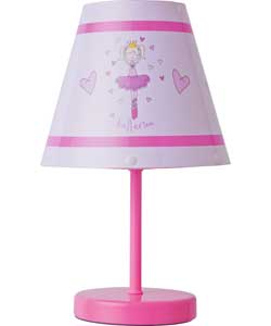 Unbranded Ballerina Table Lamp - Pink