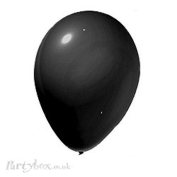 Balloon - Black 11 inch standard Latex