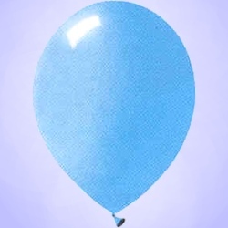 Balloon - Blue - 11 inch standard Latex