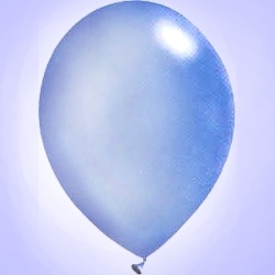 Balloon - Blue - pearl 11 inch latex
