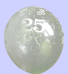 Balloon - Diamond clear - 25 all-round