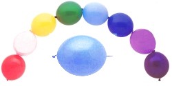 Balloon - Linking - Pale Blue - pack of 15