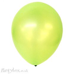 Balloon - Neon Lime Green - 11 inch standard Latex