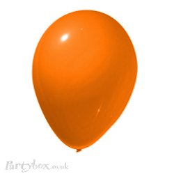 Balloon - Orange - 11 inch standard Latex