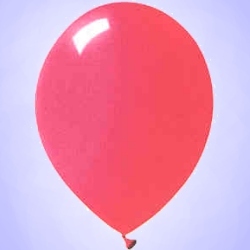 Party Supplies - Balloon - Red - 12 inch standard latex