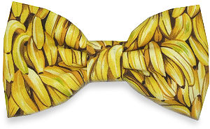 Unbranded Bananas Bow Tie