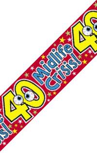 Banner - 40 - Mid Life Crisis