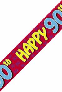 Banner - Happy 90th