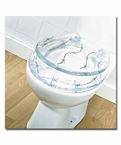 Barbed Wire 2 Piece Toilet Seat