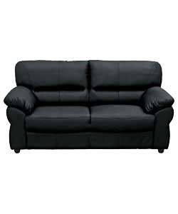 Bari Large Sofa - Black
