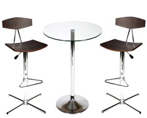Unbranded Barnet table and stools