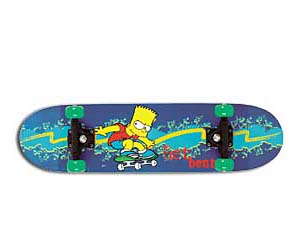 Bart Simpson Skateboard.