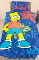 Bart Simpson Valance Sheet Single