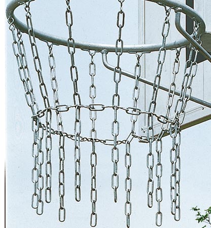 Made of galvanised chain with fixing hooks
