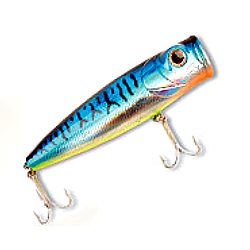 Unbranded Bass Devil Poppers - Green 110mm