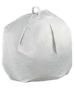 Unbranded Bean Bag with Cotton Cover - Natural