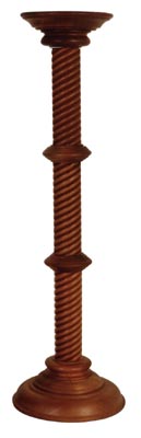 BEECH PLANT STAND ROPE TWIST