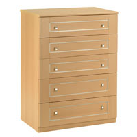 Dimensions: H1100 x W800 x D485 mm, Beech effect, Finished inside with an Apple Wood Effect,