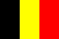 Unbranded Belgium, Table Flags 15cm x 10cm (Pack of 10)
