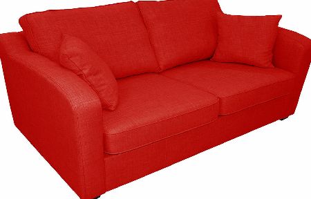 Unbranded Breton Sofa Bed 2 Seater Foam Mattress - Red