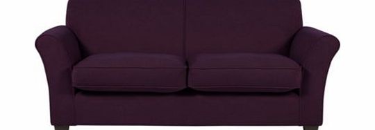 Unbranded Caitlin Large Sofa - Plum
