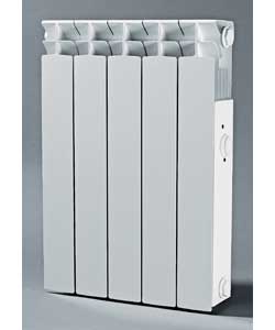1500w.Electronic box heat settings from 5c until 30c radiator with 4 heat convections.Aluminium radi