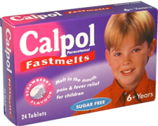 Calpol FastMelts 12x Health and Beauty
