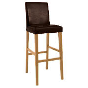 Unbranded Campania Barstool, Brown