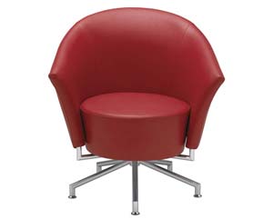 Unbranded Campin reception tub chair Red