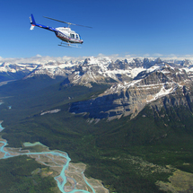 Unbranded Canadian Rockies Helicopter Flight - Lake