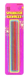 Candle - Sparkler - Pack of 18
