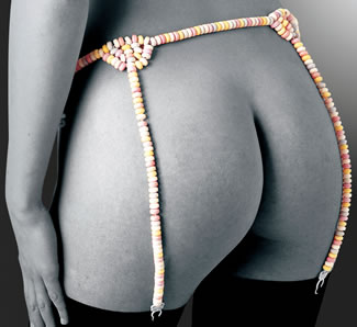 A perfect accompaniment for the Candy G-String and Candy Bra
