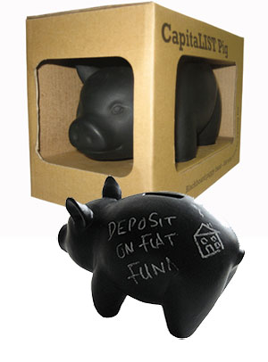 Oink! Oink! The CapitaList Pig is here!! Just chalk the objects of your desire on this blackboard ca