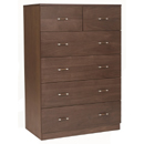 Cappuccino 2 over 4 chest furniture