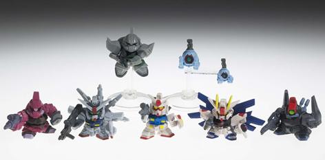 Capsule toys - SD Gundam stage 47 set