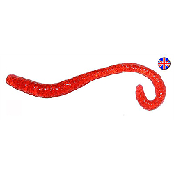 Unbranded Capti Lugworm Bait - Red - (Packs of 25 Lures)