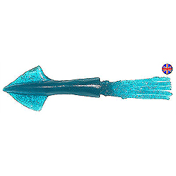 Unbranded Capti Squid Bait - Blue - (Packs of 25 Lures)