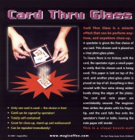 Card Thru Glass