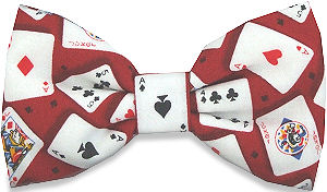 Unbranded Cards on Red Bow Tie