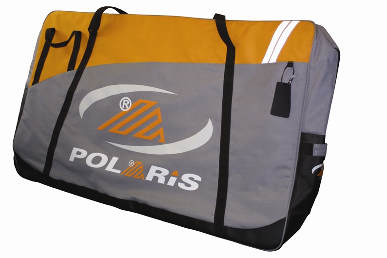 Padded cycle bag with hard base. Robust 600 D Nylon fabric to withstand baggage handler abuse!