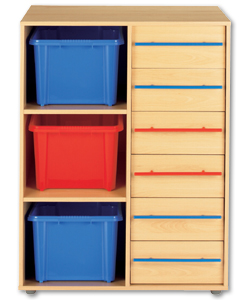 Carnival 6 Drawer Narrow Chest