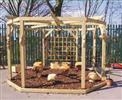 The Carousel Pergola comes in two sizes 10ft x 10ft and 12ft x 12 ft